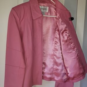 Chadwicks Pink Leather Jacket